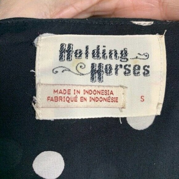 Anthropologie Holding Horses Polka Dot Tunic Sz S - Picture 6 of 6